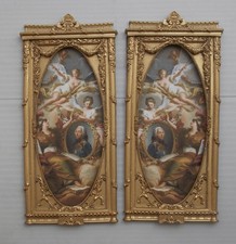 Tall Ornate Picture Frames Dolls house 1 / 6 Th Scale