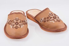 Womens 100% Eco Leather Slip