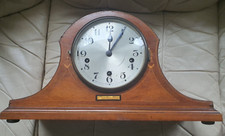Antique Wooden Mantel Clock-