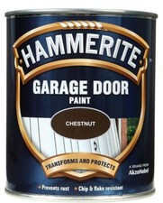 Hammerite  Garage Door Paint Prevents Rust GLOSS Finish 750ml  Chestnut