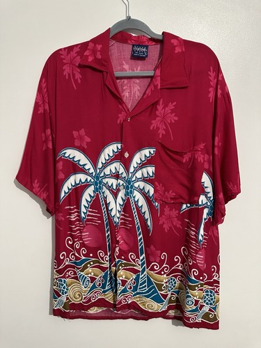 Men rayon hawaiian floral - men's,