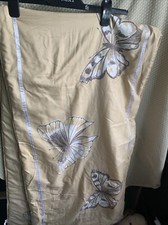 Gold Padded Quilted Throw Runner King Size Bed Size 52 cm x 200cm