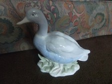 LlADRO STYLE PORCELAIN DUCK / GOOSE 6" (15cm) bird