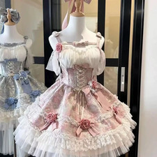 Gothic Red Lolita JSK Dress