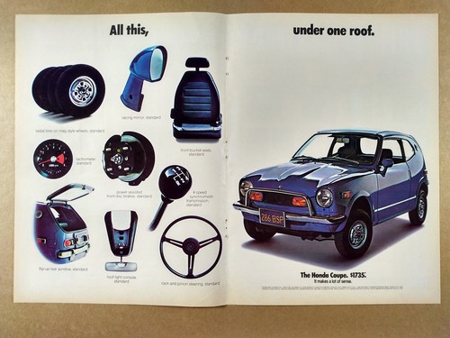 1972 honda z600 coupe all - 1972,