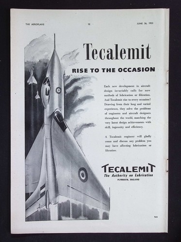 Original 1953 advert - 1953,