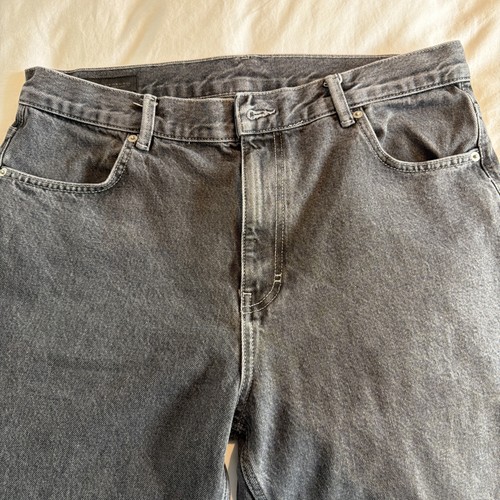 Men zara jeans dark - men’s, grey