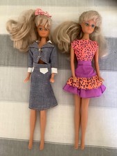 2 Vintage  Steffi Love Dolls With Selection of Barbie/Sindy/Unknown Clothes