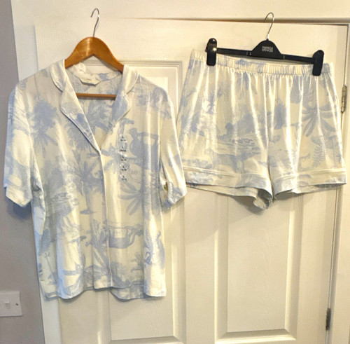 White blue pyjama set - &,