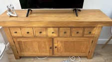 Solid Oak Rustic Sideboard