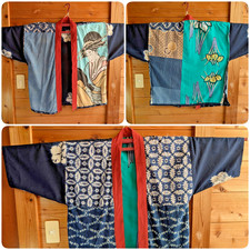 Japanese VTG BORO Kimono