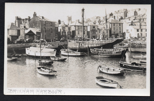 Postcard brixham paignton - postcard,