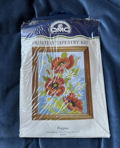 Vintage dmc poppies - dmc, printed