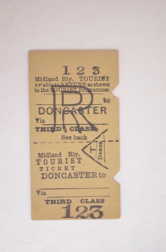 Railway ticket midland - midland, r'way