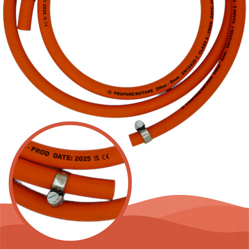 Gas hose pipe 8mm - gas,