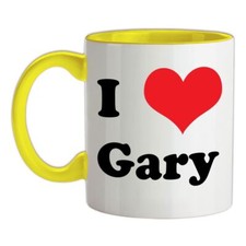 I Love Gary - Ceramic Mug -