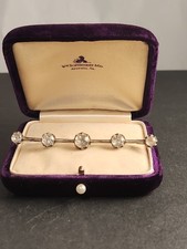 Silver 5 Paste Stone Bar