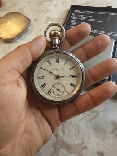Elgin pocket watch full - elgin,