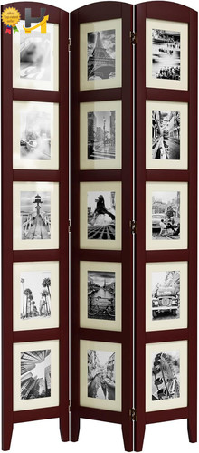 Panel wood room divider - wood,