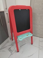 ELC Children's Double-sided Whiteboard Blackboard Double-Sided PlastiC