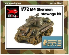 1:72/76 US M4 Sherman stowage
