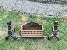 Vintage cast iron - cast, grate