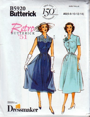 Butterick b5920 sewing pattern - b5920,