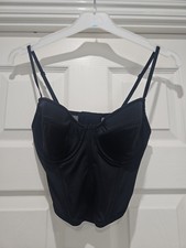 Primark Black Corset Top With