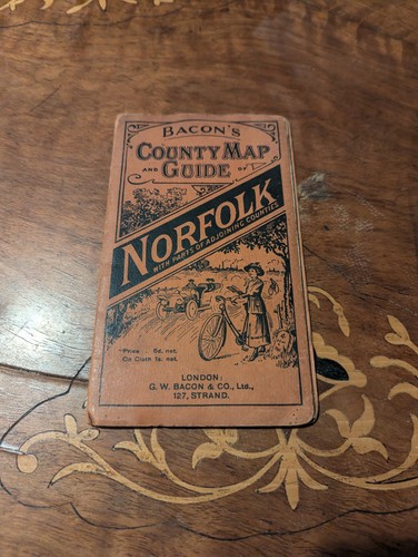 Bacon county map - bacon's, guide