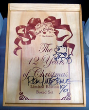 pocket dragons   'THE 12 YEARS OF CHRISTMAS'   2001  Limited Edition  Boxed Set.