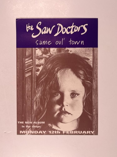 The saw doctors flyer original - doctors,