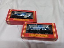 Hornby OO R052 ECC hopper Wagons X 2 Boxed excellent condition 