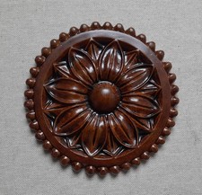 A 13.5cm antique resin carved