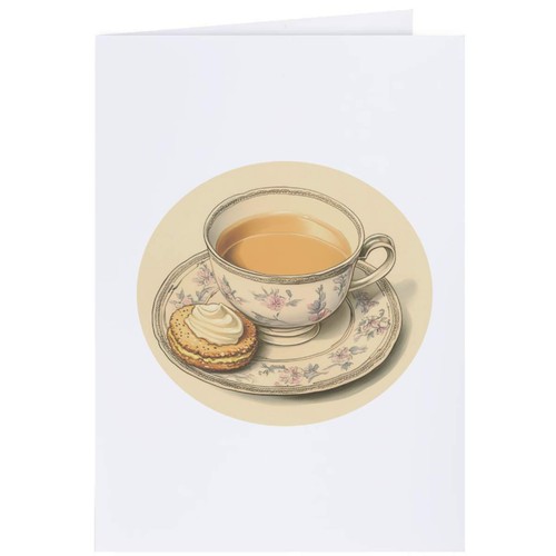 Tea custard cream - custard, gift
