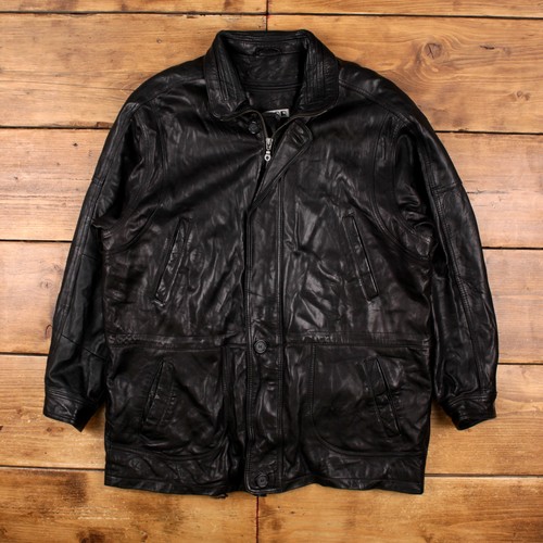 Vintage tibor leather jacket - vintage, m