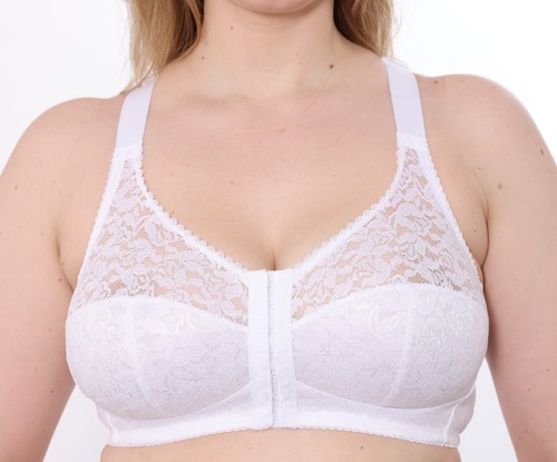 Ladies front fastening - front, cotton