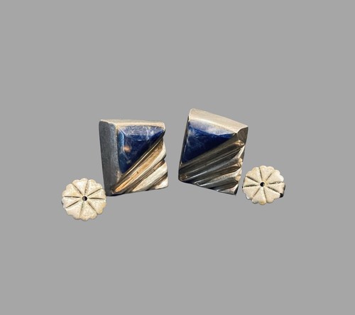 Vintage heavy taxco s925 lapis - vintage,