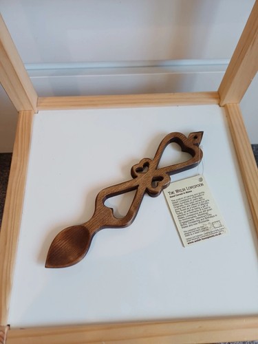 Welsh lovespoon wooden - welsh,