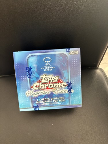 Topps chrome sapphire uefa - sapphire,
