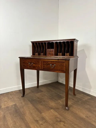 Vintage mahogany writing - mahogany,