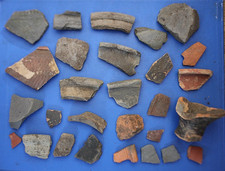 Ancient Roman Pottery Shards