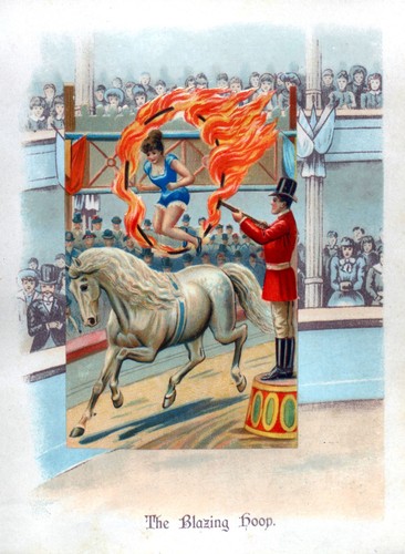 Colourful children circus - colourful,