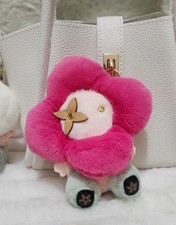 Plush Fuchsia Clover Teddy Bag