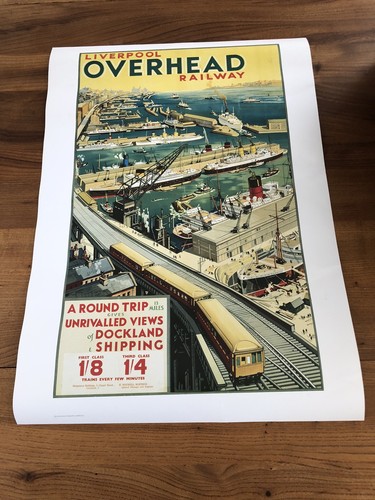 Rail poster liverpool overhead - rail,