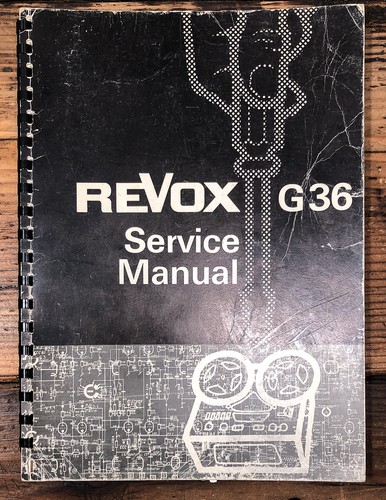 Studer revox model g36 - model, to