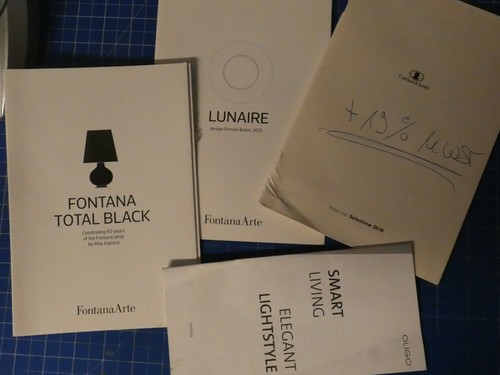 Konvolut italienische lampen - konvolut,