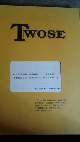 Twose cutter grab - cutter, manual