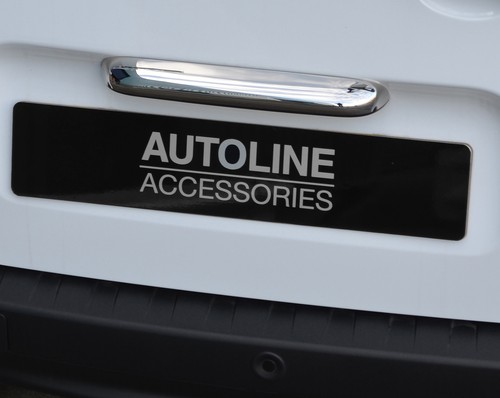 Chrome rear door handle cover - chrome,