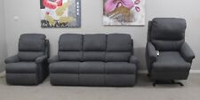 G Plan Newmarket Piero Slate Stat 3 Seater Sofa, Stat Armchair, Elevate Armchair