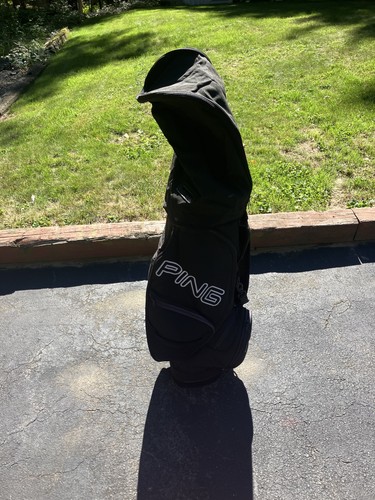 Black ping staff - black,